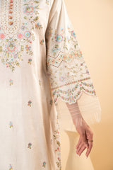 Ivory Muse – 3-Piece Embroidered Suit