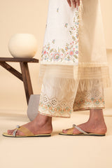 Ivory Muse – 3-Piece Embroidered Suit